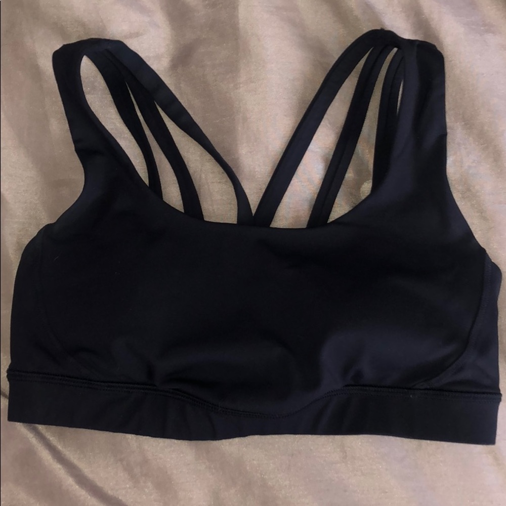 SOLD - Lululemon Energy Bra Black Size 6